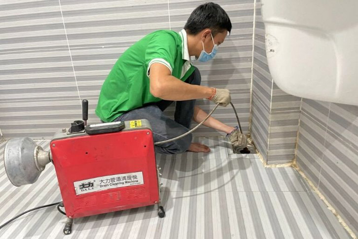 Nguyên lý hoạt động của máy lò xo thông cống