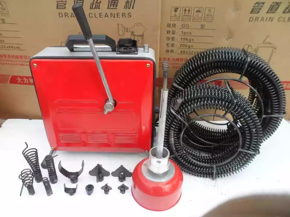 Top 5 kỹ thuật thông cống hiện đại và hiệu quả nhất 2 Thông cống bằng máy lò xo